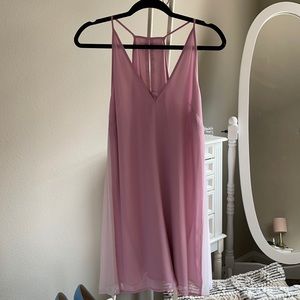 Pink and lilac  BCBG dress
